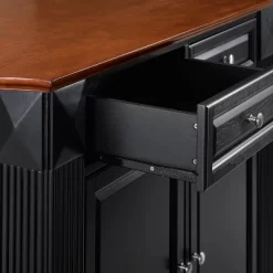 Coventry Drop Leaf Top Kitchen Island With School House Stools Black - Crosley 17 Coventry Drop Leaf Top Kitchen Island With School House Stools Black - Crosley -Online Furniture Store GUEST 9fd57729 bb4a 40fd b2a9 a37039525e01
