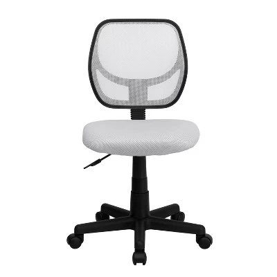 Emma And Oliver Mid-Back Mesh Swivel Task Office Chair With Curved Square Back 8 Emma And Oliver Mid-Back Mesh Swivel Task Office Chair With Curved Square Back - Image 8