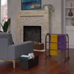 Eleanor Quilt Rack - Antique Walnut - Winsome -Online Furniture Store GUEST a0e11417 7a92 41f3 826d 68c9b234d9a9