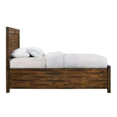 Wren Platform Storage Bed Chestnut - Picket House Furnishings 2 Wren Platform Storage Bed Chestnut - Picket House Furnishings - Image 2