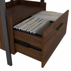 Architect 1 Drawer File Cabinet Modern Walnut - Bush Furniture -Online Furniture Store GUEST a246e768 f099 4c97 a95e b58c29ccb952