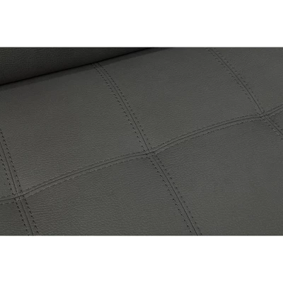 Mateo Stain Resistant Fabric Storage Sectional With Pullout Bed Gray - Abbyson Living 8 Mateo Stain Resistant Fabric Storage Sectional With Pullout Bed Gray - Abbyson Living - Image 8