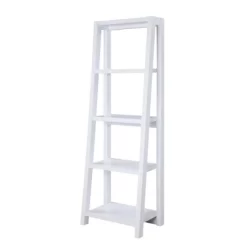 63.25" Newport Lilly Bookcase White - Breighton Home -Online Furniture Store GUEST a53836ee ffeb 4e16 9880 2d86cc26c4ee
