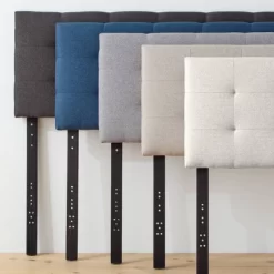 Kaylee Adjustable Upholstered Headboard With Square Tufting - Brookside Home -Online Furniture Store GUEST a5c46c07 fa64 410e 8197 637843315227