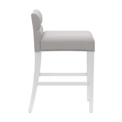 27" Desco Wood Upholstered Counter Height Barstool White - Hillsdale Furniture -Online Furniture Store GUEST a5dbac9d d3a3 40c5 979e ecef438a0808