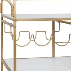 Honey-Can-Do 3 Tier Bar Cart Gold/White -Online Furniture Store GUEST a687511b d2bd 4150 9cb4 0574b37d1d33