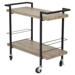 Maxwell Serving Cart Ash Veneer - OSP Home Furnishings -Online Furniture Store GUEST a94802d7 1210 4420 98d8 ce408f39f76e