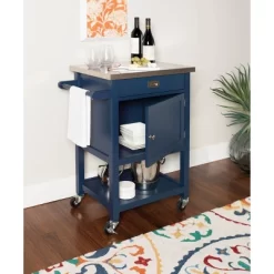Sydney Apartment Kitchen Cart - Linon -Online Furniture Store GUEST a9909e75 5f1f 4fbc a8c8 565922c4283b