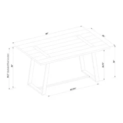 Brimfield Metal Base Dining Table - Threshold -Online Furniture Store GUEST a9d70af0 4bbb 4a50 943e 3523f38714e0