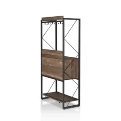 Orella Rustic Baker's Rack Reclaimed Oak - MiBasics -Online Furniture Store GUEST aa12672f d348 4d57 988b dc93384473a9
