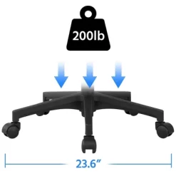 Yaheetech Mid-back Mesh Office Chair, Pack Of 2, Black 12 Yaheetech Mid-back Mesh Office Chair, Pack Of 2, Black -Online Furniture Store GUEST ab0c0c5c d857 454c 9c54 bdce016c4bb7