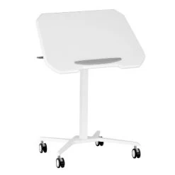 Sit To Stand Mobile Laptop Computer Stand With Height Adjustable White - Techni Mobili -Online Furniture Store GUEST ab449a4d 587d 457a b556 554c95d8913c
