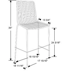 Set Of 2 Sodra Rounded Seat Wire Counter Height Barstool Black - Threshold™ 9 Set Of 2 Sodra Rounded Seat Wire Counter Height Barstool Black - Threshold™ -Online Furniture Store GUEST aba0b7b0 e031 40e5 a117 6b6b5d67048f