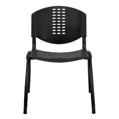 Flash Furniture HERCULES Series 880 Lb. Capacity Black Plastic Stack Chair With Oval Cutout Back And Black Frame 16 Flash Furniture HERCULES Series 880 Lb. Capacity Black Plastic Stack Chair With Oval Cutout Back And Black Frame -Online Furniture Store GUEST abdff176 7afb 44f1 b550 01fab094f64a