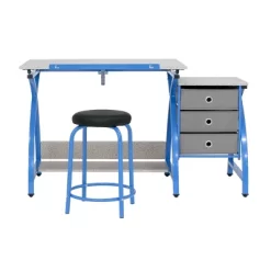 Comet Plus Drawing Table And Stool Set - Studio Designs -Online Furniture Store GUEST ae76355c 1f3b 49ce 9cc3 1613c2c84b4b