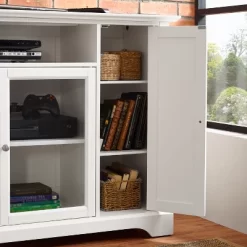 Campbell TV Stand For TVs Up To 60" White - Crosley 16 Campbell TV Stand For TVs Up To 60" White - Crosley -Online Furniture Store GUEST afb0c132 4bd0 429d b385 a4b8f5d26908