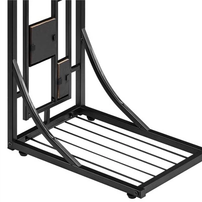 Yaheetech C Shaped Side Sofa Snack Table Coffee Tray End Table For Living Room 7 Yaheetech C Shaped Side Sofa Snack Table Coffee Tray End Table For Living Room - Image 7