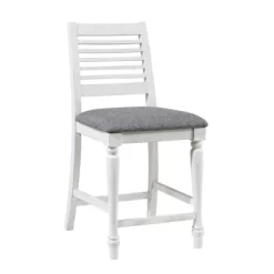 5pc Cambrien Rustic Farmhouse Counter Height Dining Set Antique White/Gray - HOMES: Inside + Out -Online Furniture Store GUEST b026005c 8081 4c53 943c 5b1bd297404c