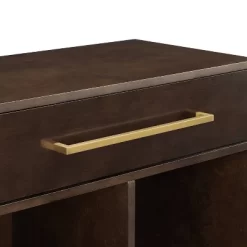 42.25" Juno Record Storage Cube Bookcase With Speaker Dark Brown/Black - Crosley -Online Furniture Store GUEST b2ac1726 44a9 4ff6 90e4 318d04965498