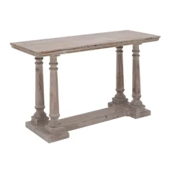 Wood Console Table Light Brown - Olivia & May -Online Furniture Store GUEST b2f0f736 7424 4bbd 880e ffab0445803a