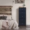 Sorbus Drawer Shelf For Bedroom Home Brown