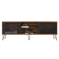 71" Arthur Wooden TV Stand For TVs Up To 71" With 2 Slatted Sliding Doors - The Urban Port -Online Furniture Store GUEST b5eb893d f6d9 4f51 9160 b7333da2b952