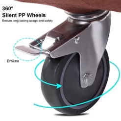 Costway Convertible Sofa Bed Folding Arm Chair Sleeper Leisure Recliner-Brown -Online Furniture Store GUEST b60456d7 40dc 457b 83f3 2b80c9ec33bf