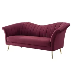 80" Callista Sofa Red Velvet - Acme Furniture