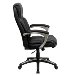 Emma And Oliver High Back Folding Black LeatherSoft Executive Swivel Office Chair With Arms -Online Furniture Store GUEST b7ca8824 1fa0 4992 acf1 58d779eb13cb