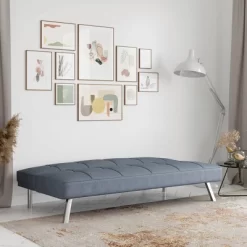 Colette Convertible Futon Sofa Bed Light Gray - Serta 20 Colette Convertible Futon Sofa Bed Light Gray - Serta -Online Furniture Store GUEST b804be62 f008 4b36 b1ac 471daa128bee