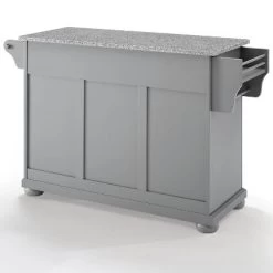 Alexandria Kitchen Island With Solid Granite Top Vintage Gray - Crosley -Online Furniture Store GUEST b828c496 917e 416a 93ef 692ce8075d55