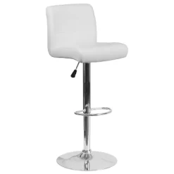 Flash Furniture Contemporary Vinyl Adjustable Height Barstool With Rolled Seat And Chrome Base 26 Flash Furniture Contemporary Vinyl Adjustable Height Barstool With Rolled Seat And Chrome Base -Online Furniture Store GUEST b840682a 8550 4a54 ba22 444ae869fd04