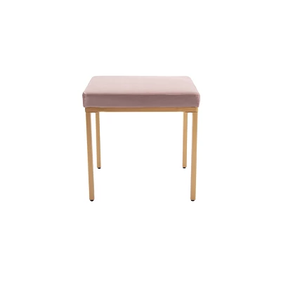 18" Square Metal Ottoman - WOVENBYRD 8 18" Square Metal Ottoman - WOVENBYRD - Image 8