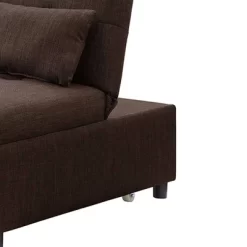 28" Hidalgo Sofa Brown Fabric - Acme Furniture -Online Furniture Store GUEST bbf5e22f 42d6 499d 8fac e4e3ebd06bf5