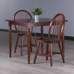 3pc Mornay Dining Table Set Walnut - Winsome -Online Furniture Store GUEST bcd0f601 619b 4a76 bbed fdf4181c6669