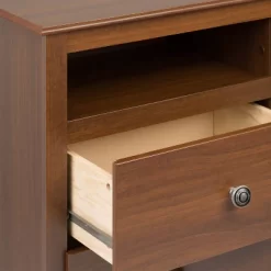 Prepac Open Shelf Nightstand Cherry - Monterey -Online Furniture Store GUEST bdb04fbb 2268 4201 9440 4d33d23ffef0