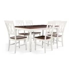 Shelby 7pc Extendable Dining Set White - Crosley 7 Shelby 7pc Extendable Dining Set White - Crosley -Online Furniture Store GUEST bedbbac7 79a8 440a a206 19c1d59b3b23