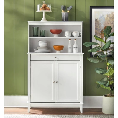 Farmhouse Buffet And Hutch White - Buylateral 1 Farmhouse Buffet And Hutch White - Buylateral