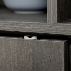 HOMCOM Modern Sideboard With Shelves, Buffet Cabinet With Storage Cabinets, Adjustable Shelf, Sliding Doors For Living Room, Kitchen, Dark Grey -Online Furniture Store GUEST c013e967 f144 449f a625 ecc4a91f67ec