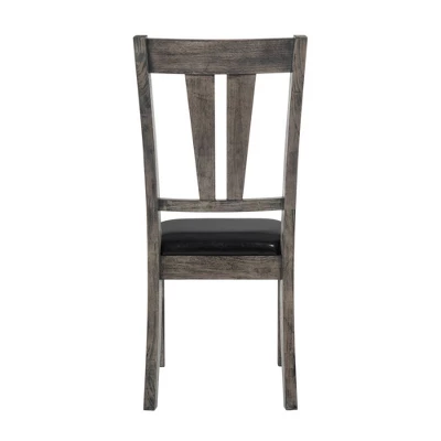 6pc Grayson Extendable Dining Table With Padded Seats Gray Oak - Picket House Furnishings 7 6pc Grayson Extendable Dining Table With Padded Seats Gray Oak - Picket House Furnishings - Image 7