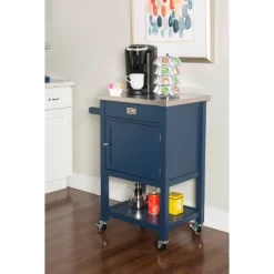 Sydney Apartment Kitchen Cart - Linon -Online Furniture Store GUEST c4dc2e1c 8072 4e76 b5a4 f2c20ba8f64b