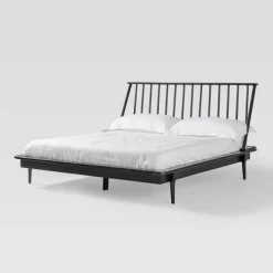 Boho Solid Wood Spindle Platform Bed - Saracina Home 33 Boho Solid Wood Spindle Platform Bed - Saracina Home -Online Furniture Store GUEST c5d323a8 8164 4401 a7cd 52309bceefac