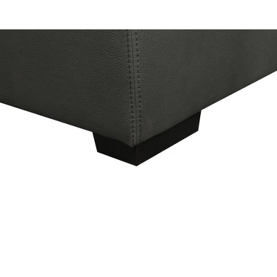 Mateo Stain Resistant Fabric Storage Sectional With Pullout Bed Gray - Abbyson Living 11 Mateo Stain Resistant Fabric Storage Sectional With Pullout Bed Gray - Abbyson Living - Image 11