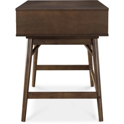 Sutton Writing Desk Brown - Adore Decor 3 Sutton Writing Desk Brown - Adore Decor - Image 3