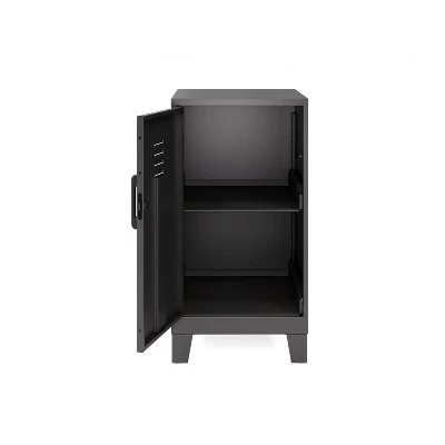 Space Solutions 27.5" High 2 Shelf Mini Storage Locker Cabinet 3 Space Solutions 27.5" High 2 Shelf Mini Storage Locker Cabinet - Image 3
