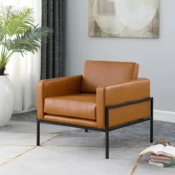 Modern Metal Frame Accent Chair - HomePop -Online Furniture Store GUEST c83e9109 3344 4ed1 9048 996acd0e0b24