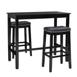 3pc Claridge Bar Height Dining Set - Linon -Online Furniture Store GUEST c9cfb9d8 1630 4843 8f4d c7676280db34