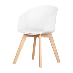 Flam Chair With Wooden Legs - South Shore -Online Furniture Store GUEST ca276d4a 7f9b 4b56 a2ea 8d3700ce6a12