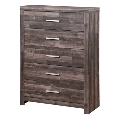 34" Juniper Chest Dark Cherry - Acme Furniture 1 34" Juniper Chest Dark Cherry - Acme Furniture