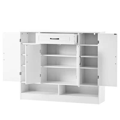 Sleek And Modern Shoe Cabinet With Adjustable Shelves - ModernLuxe 5 Sleek And Modern Shoe Cabinet With Adjustable Shelves - ModernLuxe - Image 5